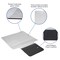 Emma and Oliver Ergonomic Sit or Stand Chair Mat with Hinged Cushioned Mat - Anti-Fatigue Mat